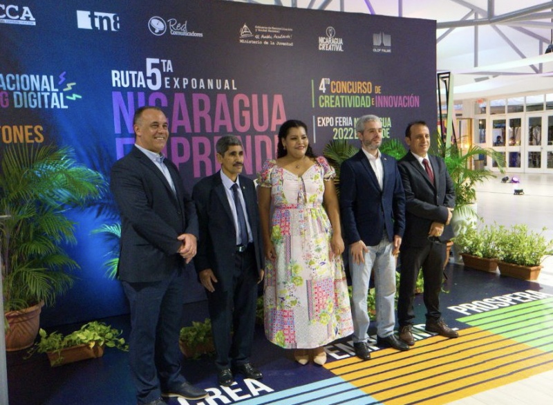 Inar Ladaria took part in the opening of the festival of entrepreneurs of the Republic of Nicaragua