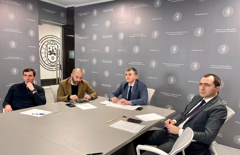 On the eve of the 57-th round of the International Geneva Discussions, a video conference was held between the delegation of the Republic of Abkhazia and the Co-chairs of the International Railways