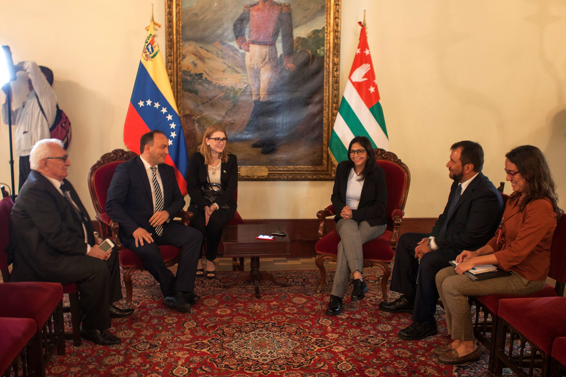Visit of the delegation of the Republic of Abkhazia to the Bolivarian Republic of Venezuela 
