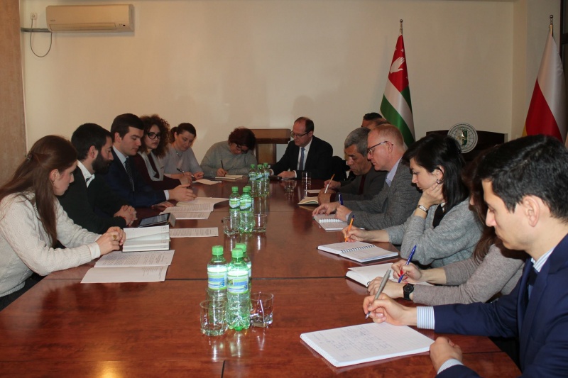 On the meeting with the heads of international non-governmental organizations
