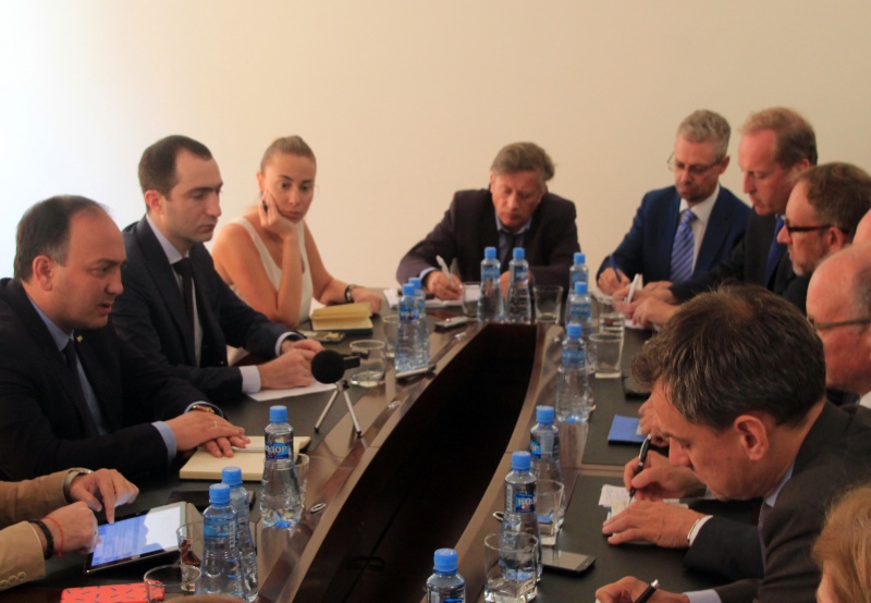 О встрече с Cопредседателями Женевских дискуссий по безопасности и стабильности в Закавказье