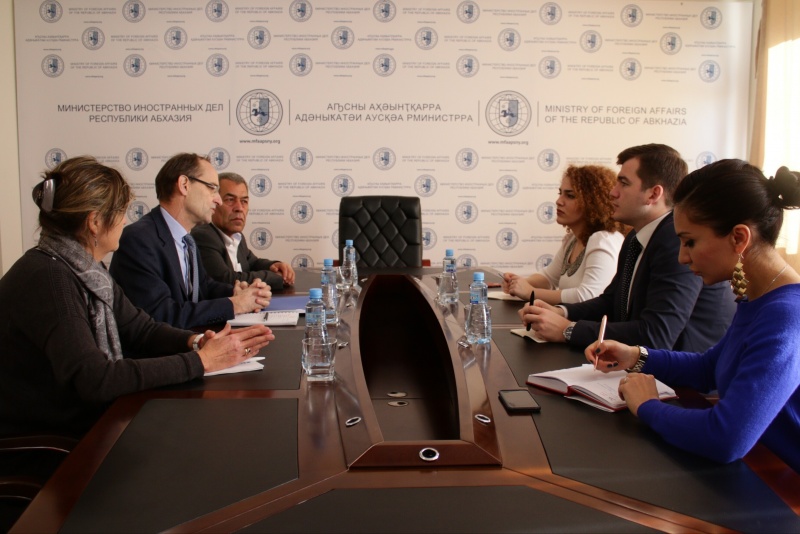 On the meeting with the UNHCR regional representative in the South Caucasus