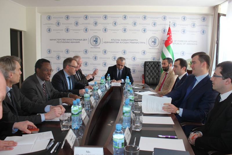 О встрече с Со-модераторами Международных Женевских дискуссий по безопасности и стабильности в Закавказье