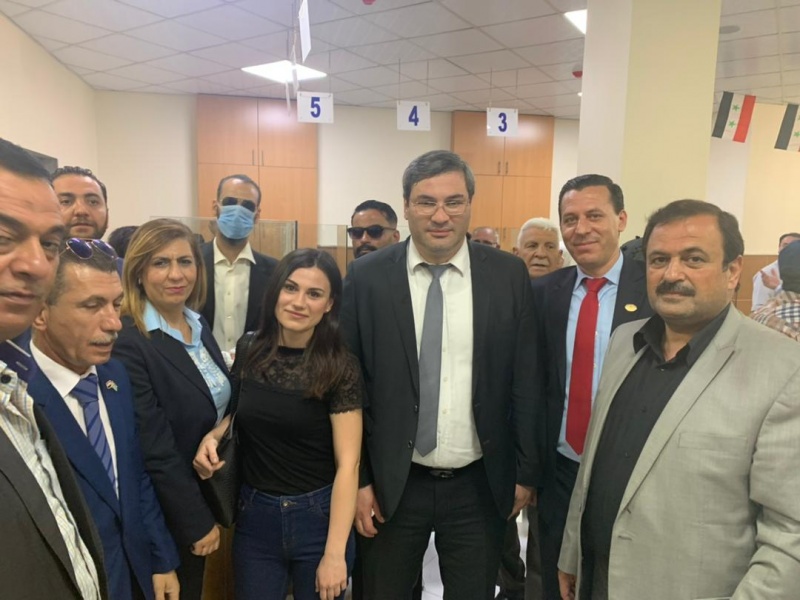 Abhazya temsilcileri Suriye Arap Cumhuriyeti'nde cumhurbaşkanlığı seçimlerinde gözlemci olarak katılıyorlar