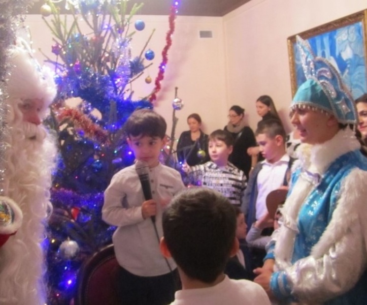 Children's New Year's holiday was held at the Embassy of Abkhazia in Moscow