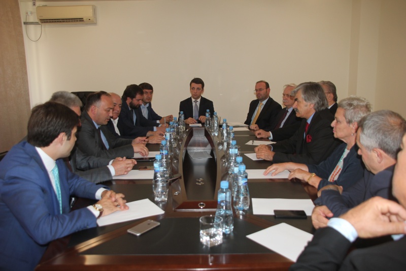 Daur Kove met with the delegation of the Federation of Abkhazian Cultural Centers in Turkey
