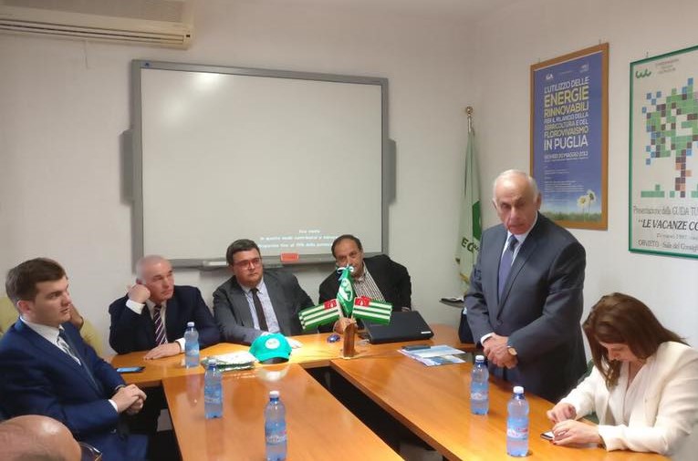 İtalya'daki Abhazya Ticaret ve Sanayi Odası temsilcilik bürosunun açılışı