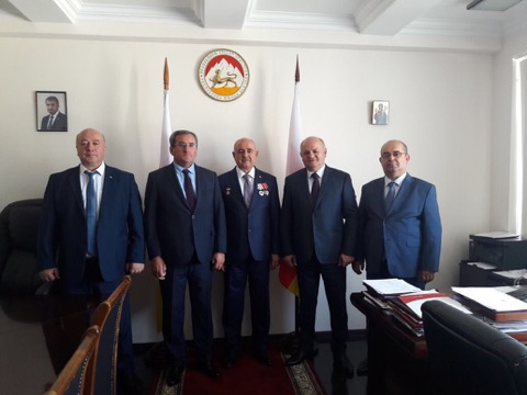 On the Visit of the Delegation of the Republic of Abkhazia to the Republic of South Ossetia