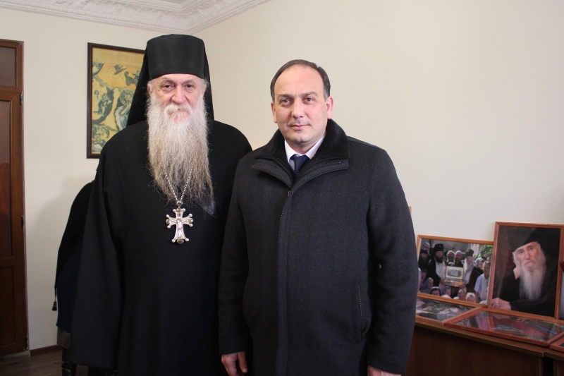 Daur Kove attended the opening of the photo exhibition "Orthodox Abkhazia"