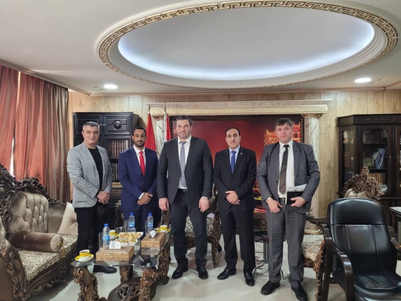 Баграт Хутаба встретился с Послом Йемена в Сирии 