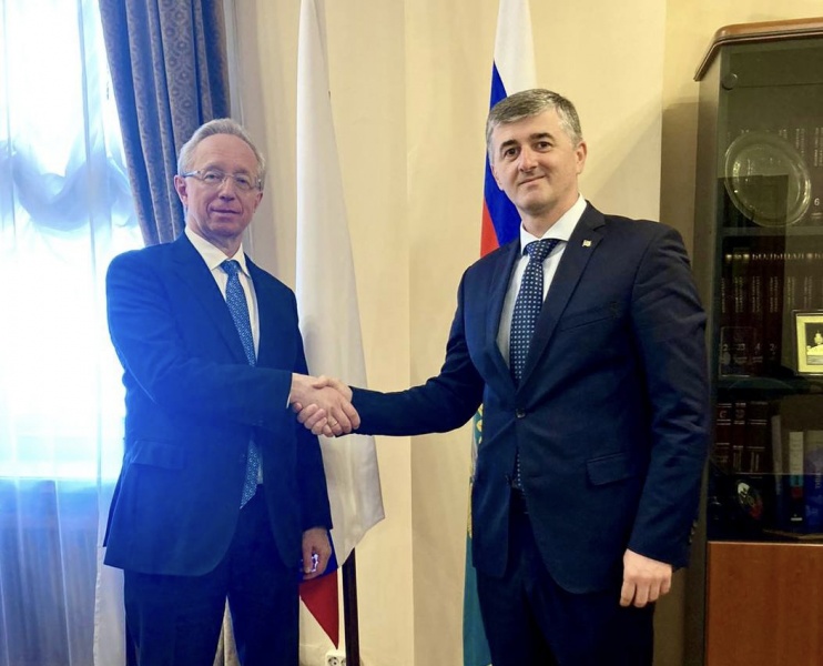 Irakli Tuzhba met with Mikhail Galuzin, Deputy Foreign Minister of Russia 