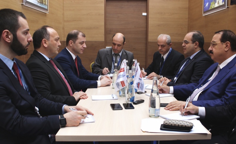 Состоялась встреча делегаций Абхазии и Сирии на международном экономическом форуме