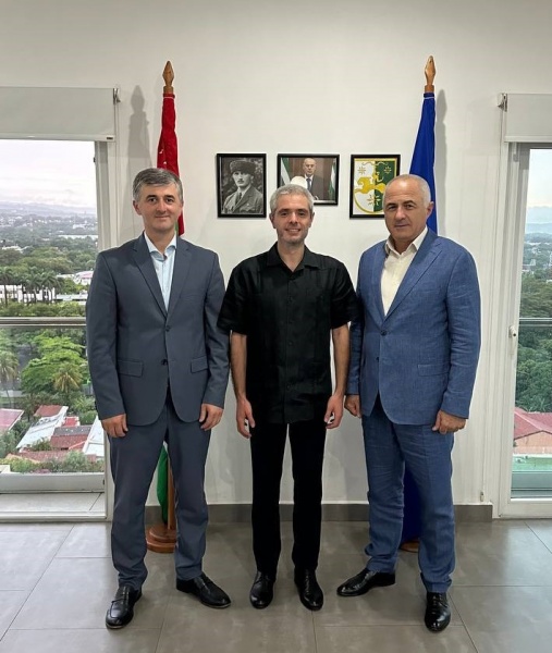 The government delegation of the Republic of Abkhazia visited the Embassy of the Republic of Abkhazia in the Republic of Nicaragua
