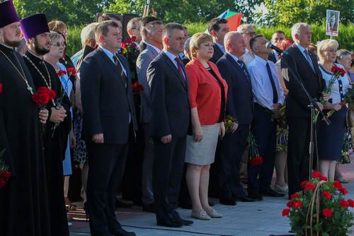 Полномочный Представитель Абхазии в Приднестровье принял участие в митинге «Память сердца» на мемориале Воинской Славы в г. Тирасполь