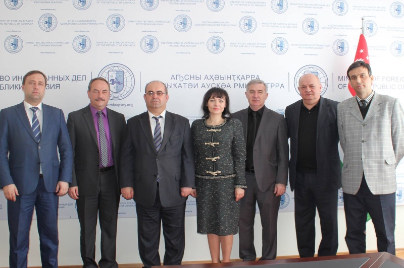 Oleg Arshba held a meeting with the delegation of Pridnestrovie