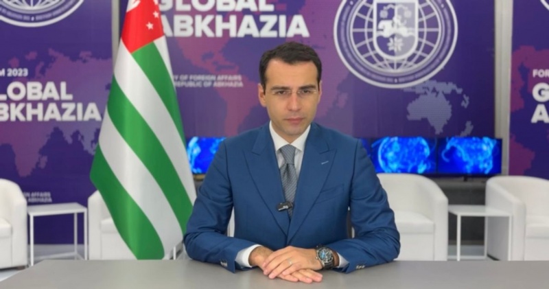 Заявление Министра иностранных дел Республики Абхазия Инала Ардзинба