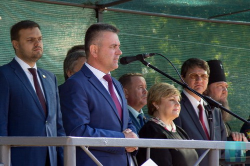 Alexander Vataman, the Plenipotentiary Representative of the Republic of Abkhazia in PMR took part in the ceremonial events in Bender dedicated to the 25th anniversary of the introduction of the Joint Peacekeeping Forces into the Security Zone of the Mold