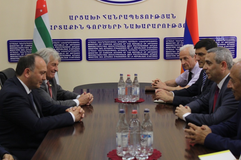 Визит делегации Республики Абхазия в Республику Арцах