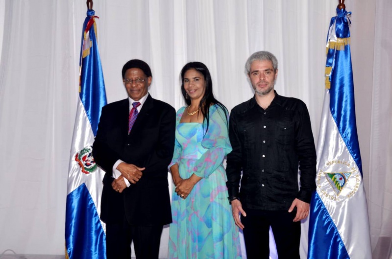 Inar Ladaria took part in the event dedicated to the independence of the Dominican Republic