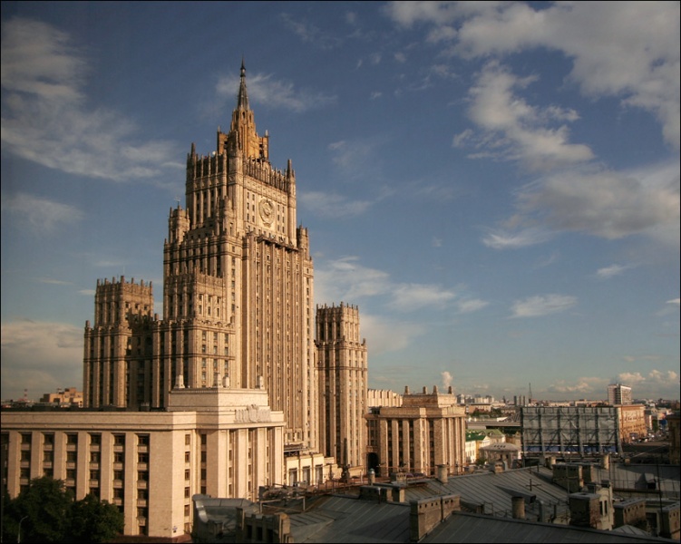 Rusya Dışişleri Bakanlığında görüşme