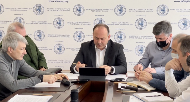 О встрече членов Комиссии по делимитации государственной границы и разграничению морских пространств между Абхазией и Россией