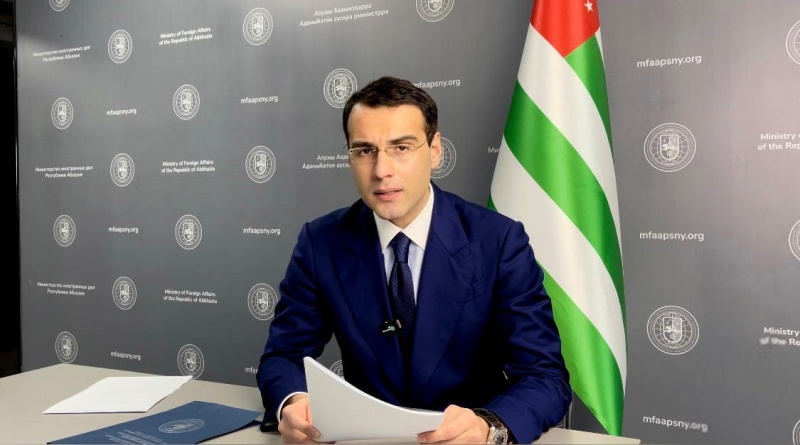 Statement by Inal Ardzinba on new approaches to interaction with international non-governmental organizations and UN agencies operating in the Republic of Abkhazia