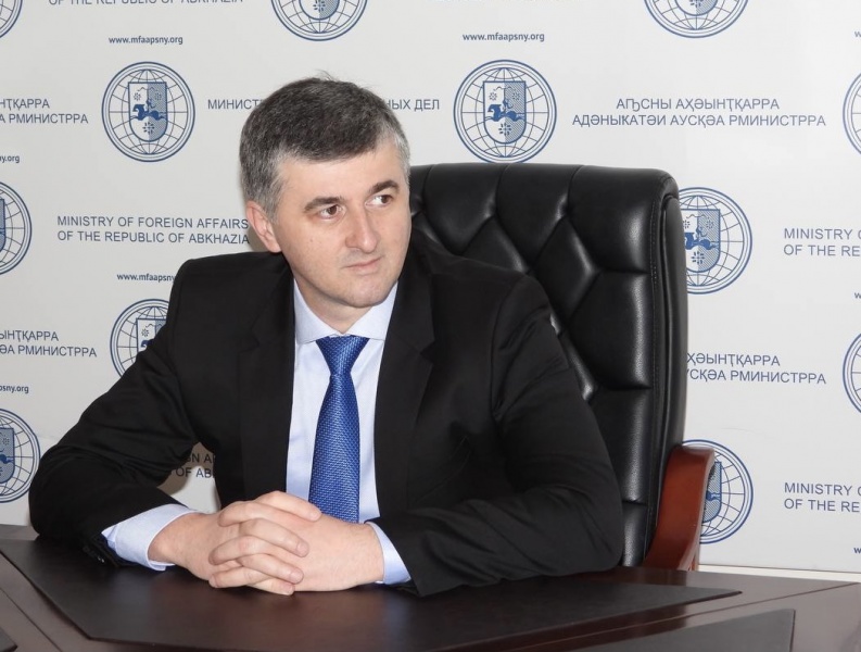 Commentary of the Deputy Minister of Foreign Affairs of the Republic of Abkhazia Iraklii Tuzhba on the coordinating role of the Ministry of Foreign Affairs of Abkhazia