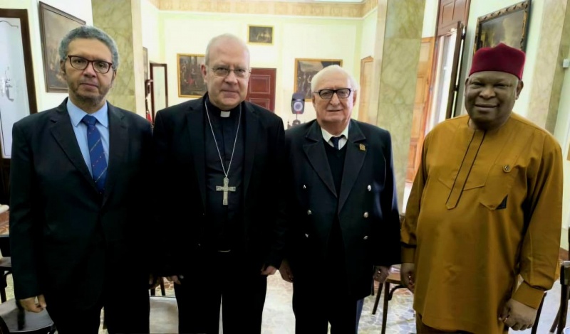 Zaur Gvadzhava took part in the meeting of the heads of diplomatic missions at the invitation of the Apostolic Nuncio to Venezuela