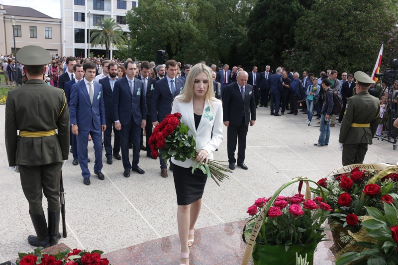 24-я годовщина Победы в Отечественной войне народа Абхазии 