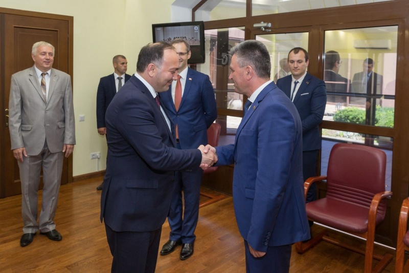 Встреча с Президентом Приднестровья Вадимом Красносельским