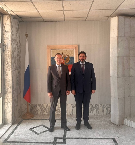 Muhammad Ali met with the Ambassador of the Russian Federation to the SAR Alexander Efimov