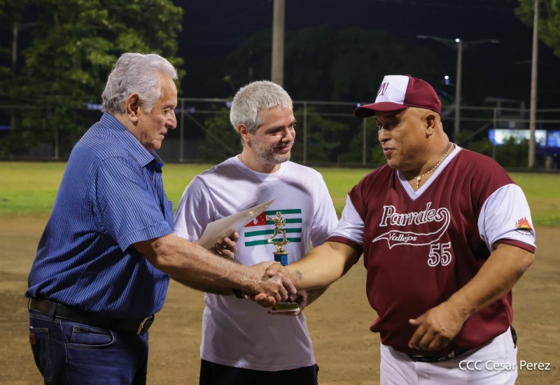 Inar Ladaria took part in the closing ceremony of the Friendship of Nations softball championship named after Hugo Chavez Frias Inar Ladaria took part in the closing ceremony of the Friendship of Nations softball championship named after Hugo Chavez Frias