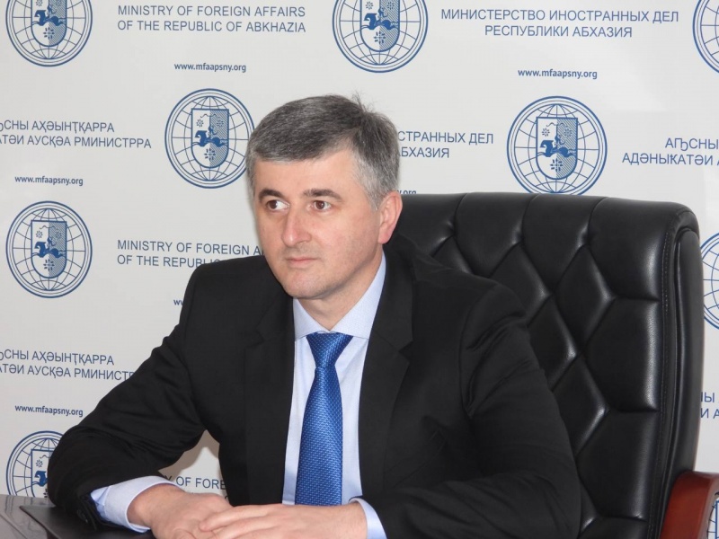 Interview of Acting Deputy Minister of Foreign Affairs of the Republic of Abkhazia Iraklii Tuzhba to the «Republic of Abkhazia» newspaper